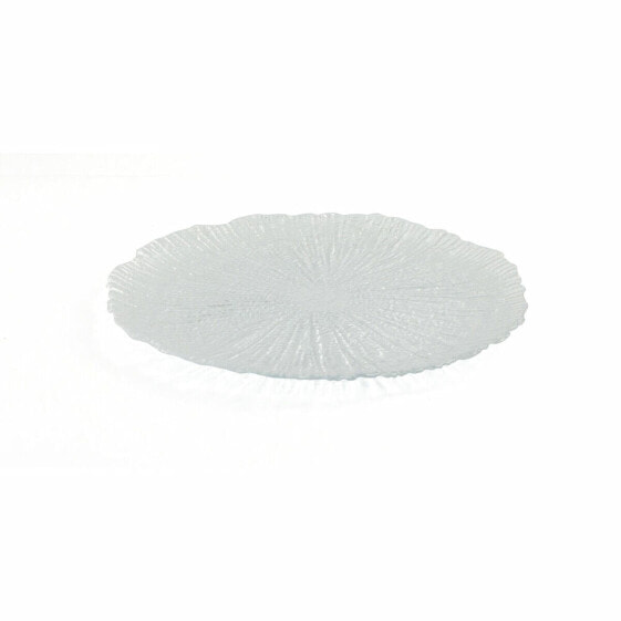 Плоская тарелка Quid Mar De Viento Прозрачный Cтекло Ø 28 cm (6 штук) (Pack 6x)