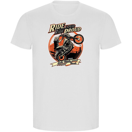 KRUSKIS Ride Loud ECO short sleeve T-shirt