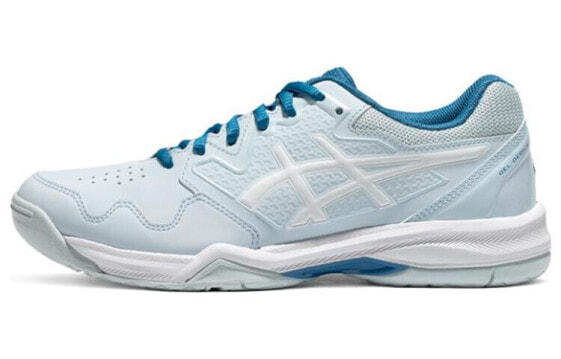 Кроссовки Asics Gel-Resolution 7аемные для тенниса, женские, сине-белые