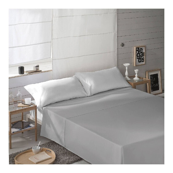 Top sheet Naturals Grey 260 x 270 cm