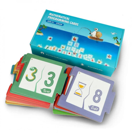 Mathematical Programming Cards for Qobo Robobloq robot