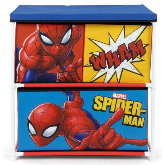 MARVEL 3 Drawer Spiderman Storage Shelf