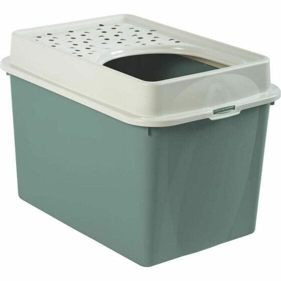 Ящик для кошачьего туалета Rotho My Pet BERTY 57 x 40 x 33 cm Белый/Зеленый