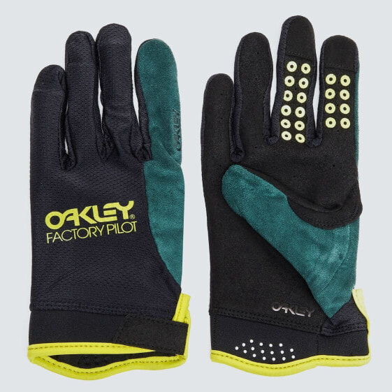 [FOS900878-9AV] MENS OAKLEY ALL MOUNTAIN MTB GLOVE - BLACK/BAYBERRY