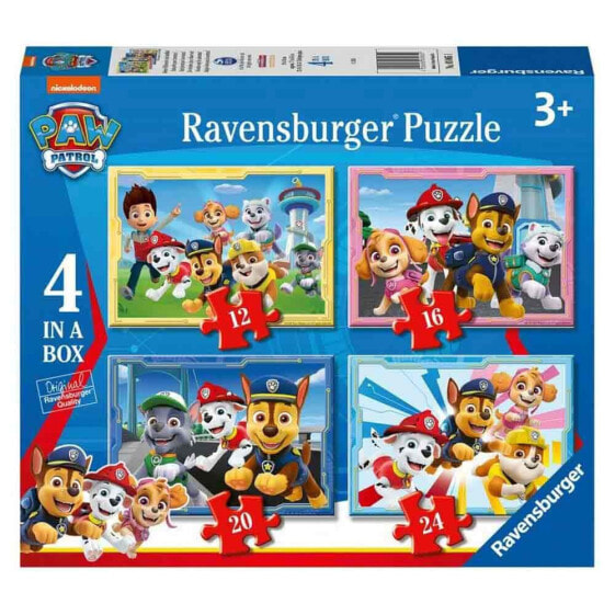 RAVENSBURGER 4 In Box Paw Patrol B Puzzle