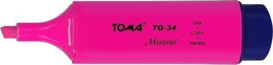 Toma Zakreślacz Mistral różowy (10szt) TOMA