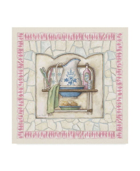 Lisa Audit 'Bath B' Canvas Art - 14" x 14"