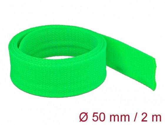 Delock 20759 - Cable sleeve - Polyester - Green