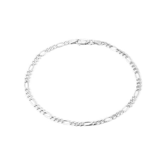 Timeless Silver Figaro Chain Bracelet SVLCGADBSJ18022