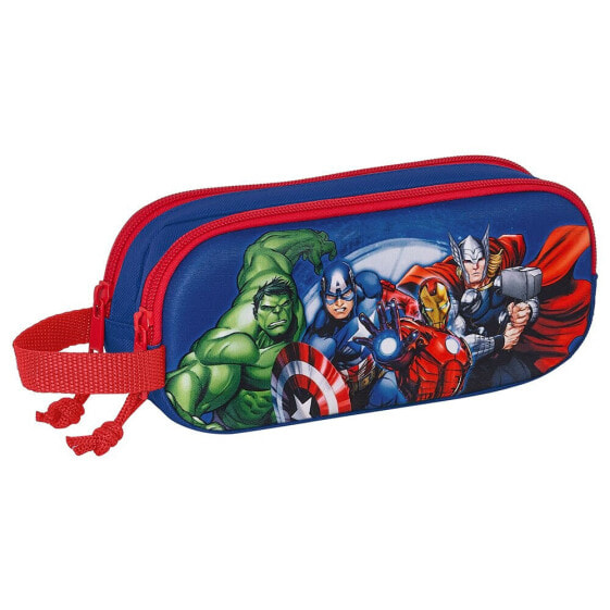 SAFTA Avengers 3D Double Pencil Case