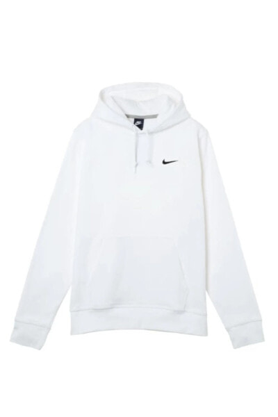 Mens Club Pull Over Hoodie White 611457-100