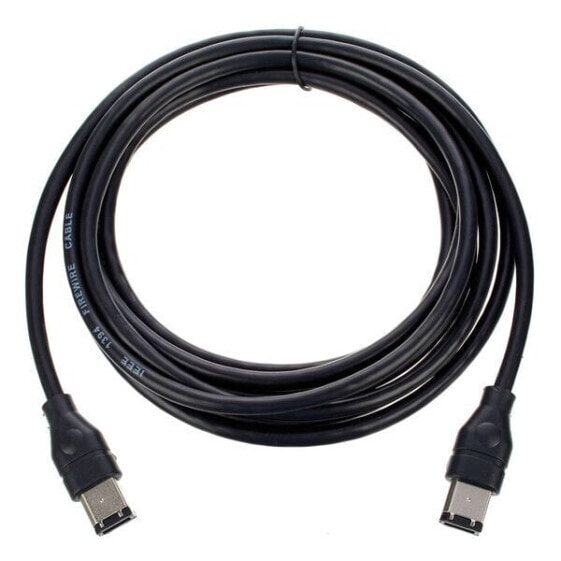 pro snake Firewire Cable 6 Pin 1.8m