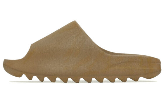 Шлепанцы adidas Originals Yeezy Slide "ochre" двухцветныеGW1931