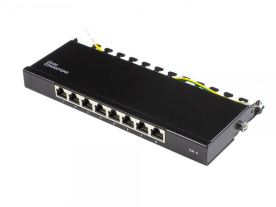 Good Connections GC-N0112 - Gigabit Ethernet - RJ45 - Cat6 - 22/26 - Black - Steel