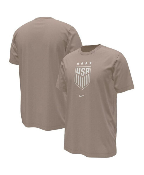 Men's Tan USWNT Crest T-shirt