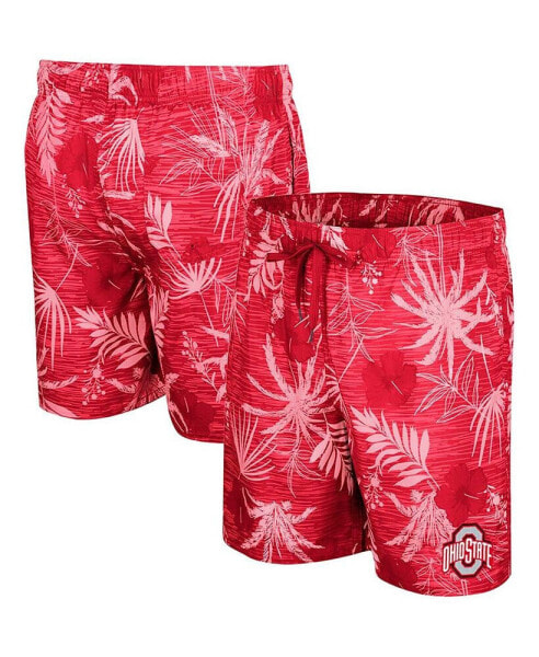 Men's Scarlet Ohio State Buckeyes What Else is New Swim Shorts