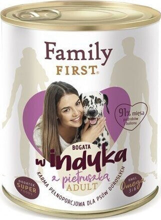 Family First FamilyFirst Bogata w indyka+pietruszka adult 800g