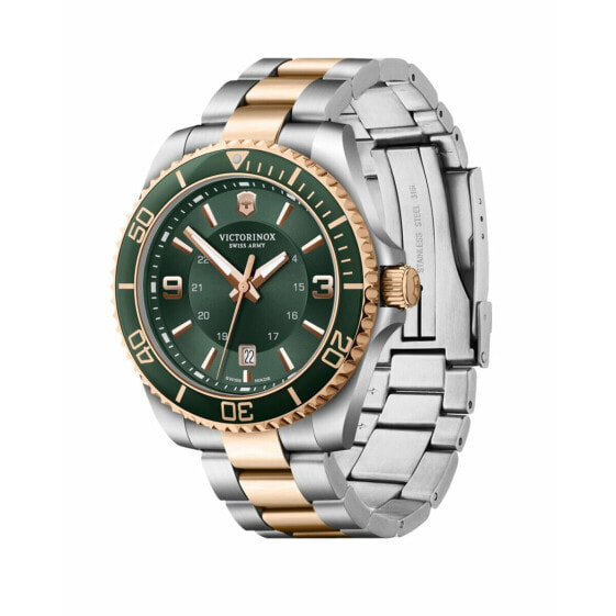 Мужские часы Victorinox V242008 Зеленый Серебристый