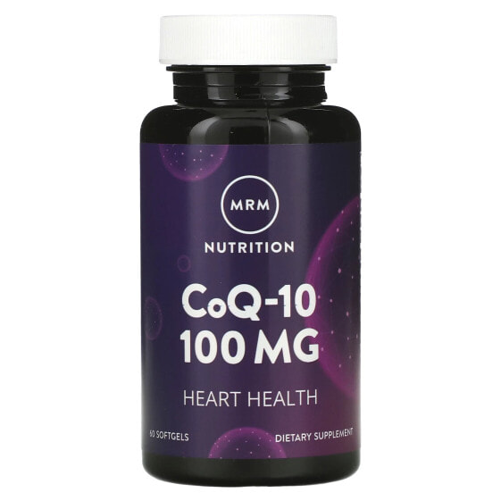 MRM Nutrition, Nutrition, коэнзим Q-10, 100 мг, 60 мягких таблеток