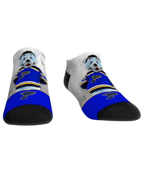 Men's and Women's Socks St. Louis Blues Mascot Walkout Low Cut Socks