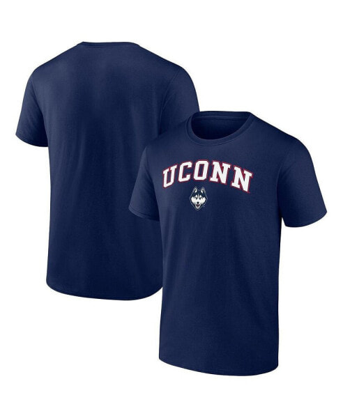 Men's Navy UConn Huskies Campus T-shirt