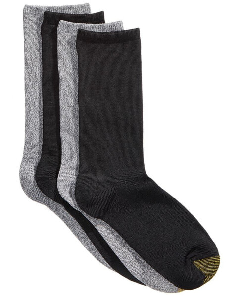 Носки женские Gold Toe ультра-мягкие для повседневной носки, 4 пары, созданы для Macy's