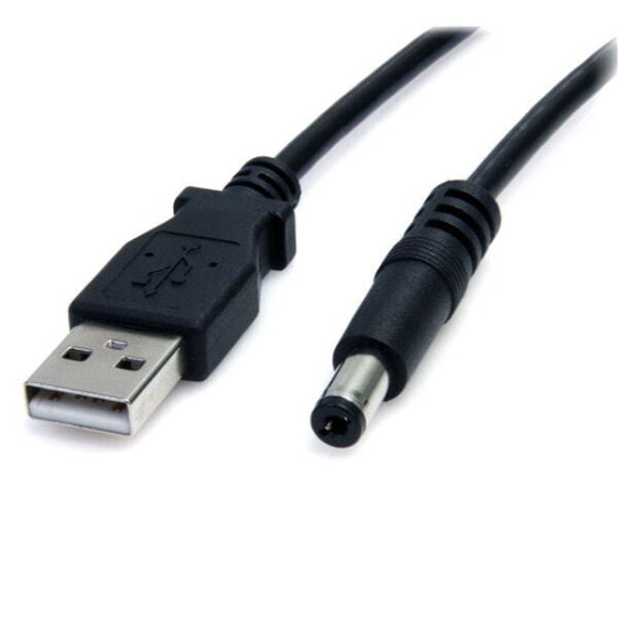 StarTech.com USB to 5.5mm Power Cable - Type M Barrel - 3 ft - 0.9 m - USB A - Barrel type M