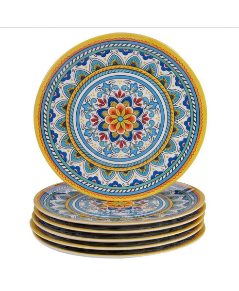 Portofino Melamine 6-Pc. Dinner Plates