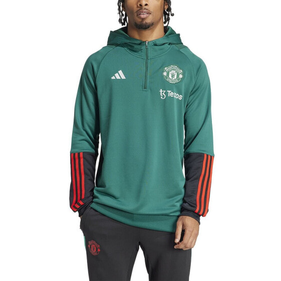 ADIDAS Manchester United 23/24 Half Zip Hoodie