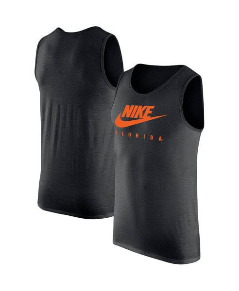 Мужская футболка Nike Florida Gators черного цвета с Performance Scoop Neck