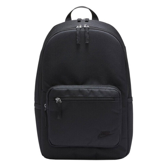 Мужской спортивный рюкзак черный с отделением Nike Heritage