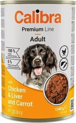 Calibra CALIBRA DOG PREMIUM CHICKEN, LIVER - mokra karma dla psa - 1240G