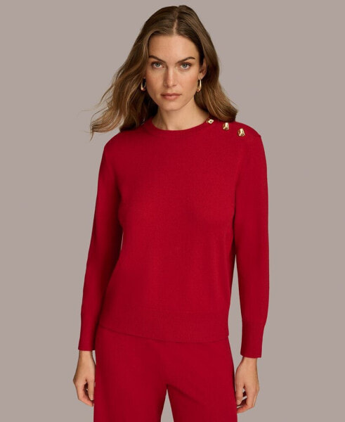 Women's Cashmere-Blend Sweater