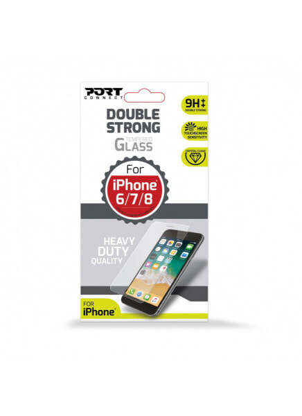 PORT Designs 901827 - Apple - iPhone 6 / 7 / 8 - Dust resistant - Scratch resistant - Transparent - 1 pc(s)