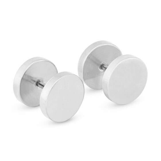 Minimalist steel earrings KS-148