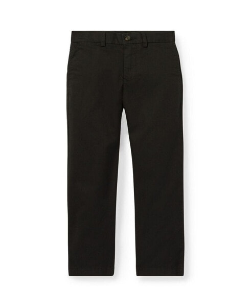 Toddler and Little Boys Straight Fit Twill Pant