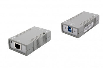 Exsys EX-1321-4K - Wired - USB - Ethernet - 1000 Mbit/s - Grey