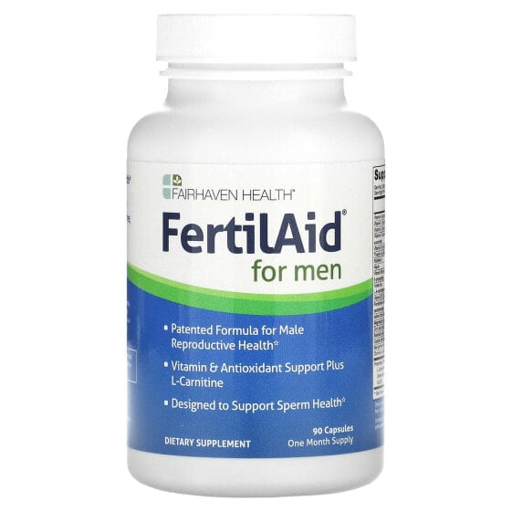 Витамины Fairhaven Health FertilAid для мужчин, 90 капсул