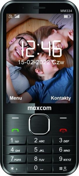 Telefon komórkowy Maxcom MM334 Classic 4G Czarny