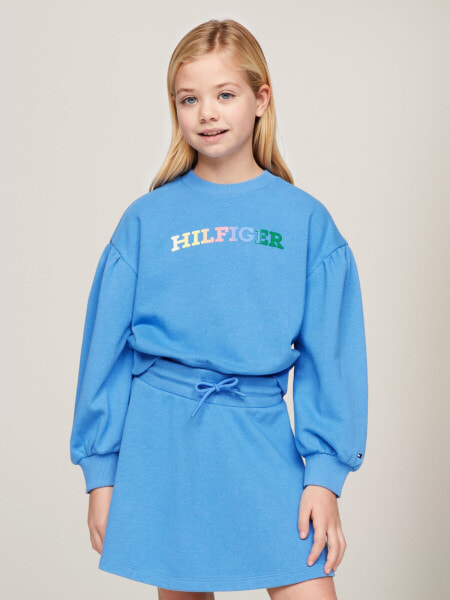 Kids' Multicolor Monotype Sweatshirt