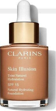 Clarins Skin Illusion Natural Hydrating Foundation SPF15, оттенок #113-chestnut, объем 30 мл