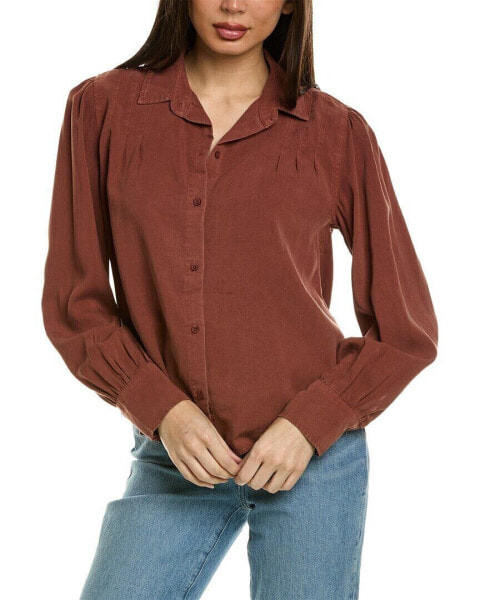 Bella Dahl Pin Tucked Button Down Women's