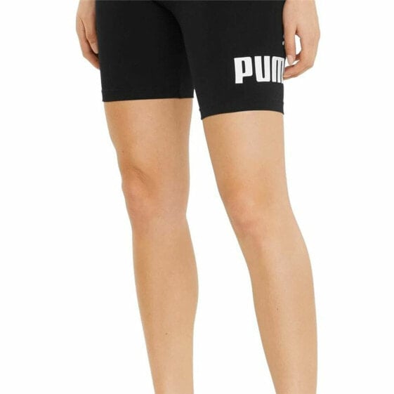 Леггинсы спортивные PUMA Essentials Logo Черные