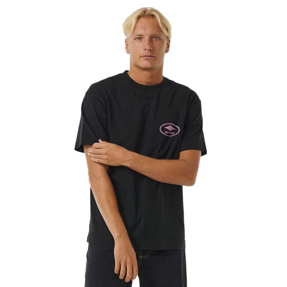 RIP CURL Quality Surf Products Oval short sleeve T-shirt