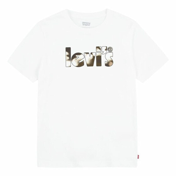 Футболка Levi's Camo Poster Logo Bright 60732 Белый