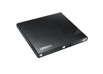 LITE-ON eBAU108 - Black - DVD Super Multi DL - USB 2.0 - CD/DVD - 24x