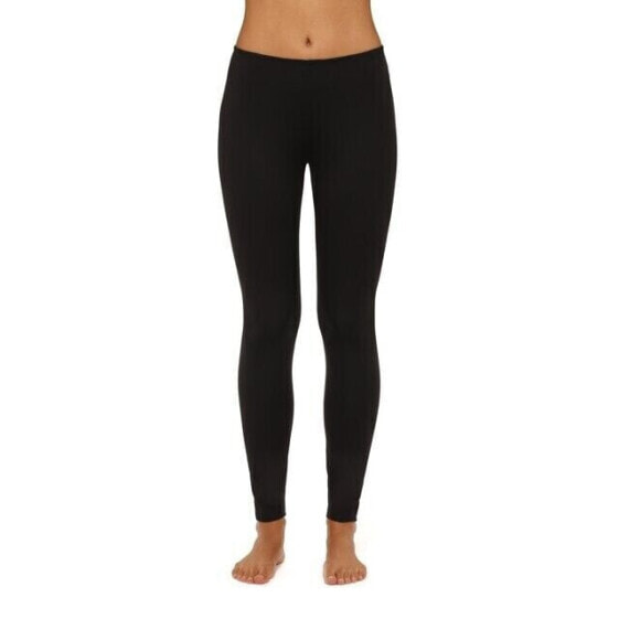 ClimateRight by Cuddl Duds Base Layer Natural Rise Thermal Leggings W XL Black