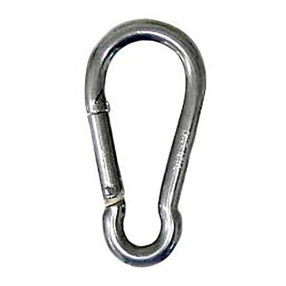 CRESSI Inox Carabiner AISI 316 50 mm 4 Units