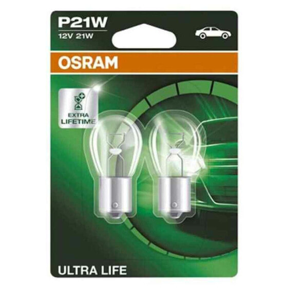 Тип товара: Лампа для автомобиля Osram Автомобильная лампа OS7506ULT-02B P21W 21W 12V (2 штуки)