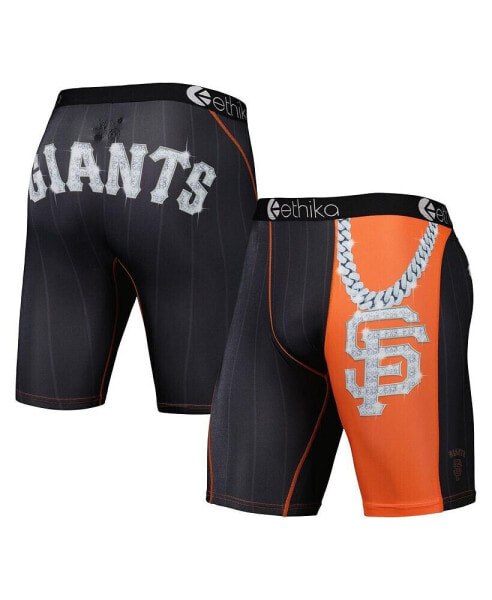 Men's Black San Francisco Giants Slugger Boxers